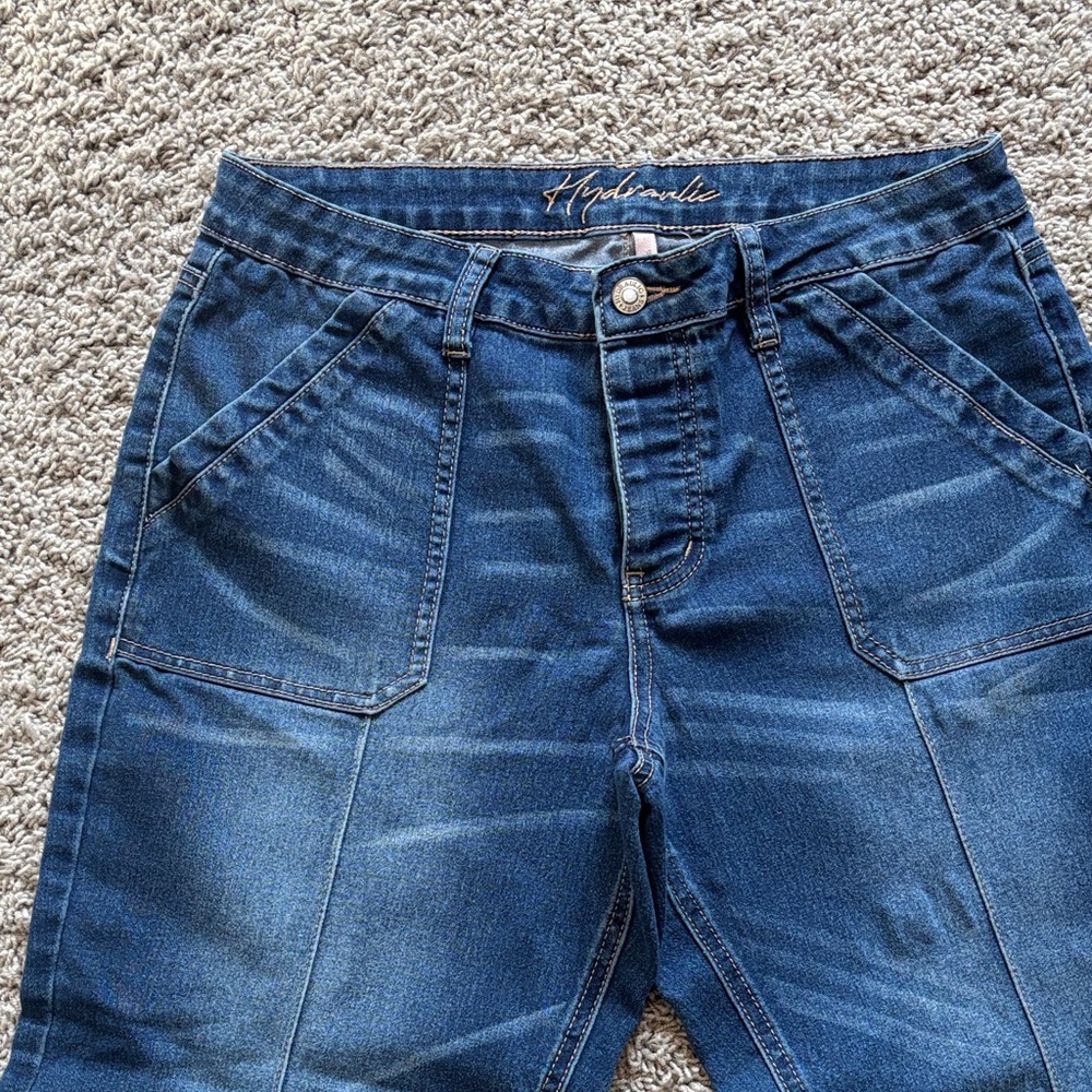 Hydraulic Murray Wide Leg Crop Jeans - Picture 3 of 16
